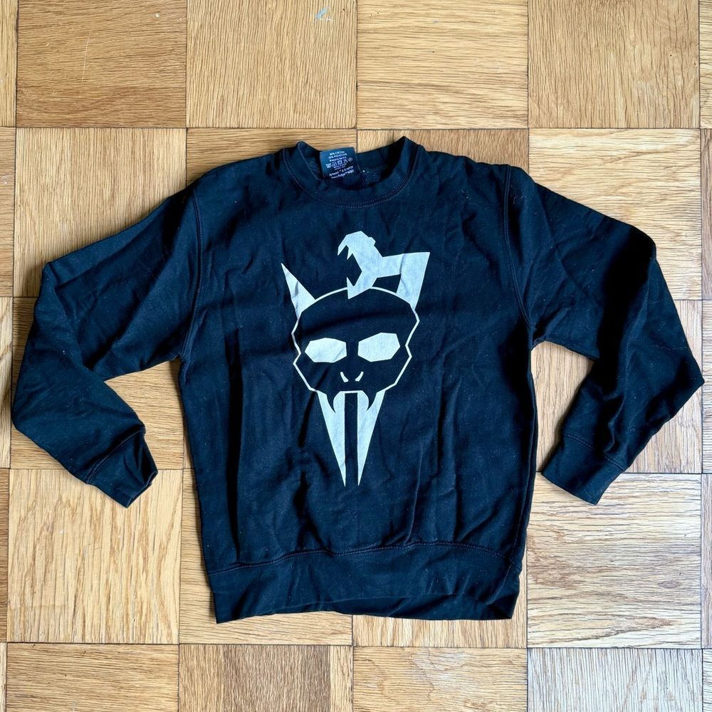 Harry Potter and the Cursed Child Black Voldemort Sweatshirt, Sz S Unisex